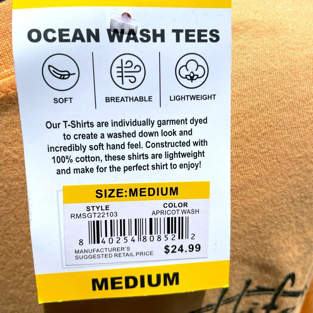 Reel Life, short sleeve, Shirt, size M - Picture 3 of 3